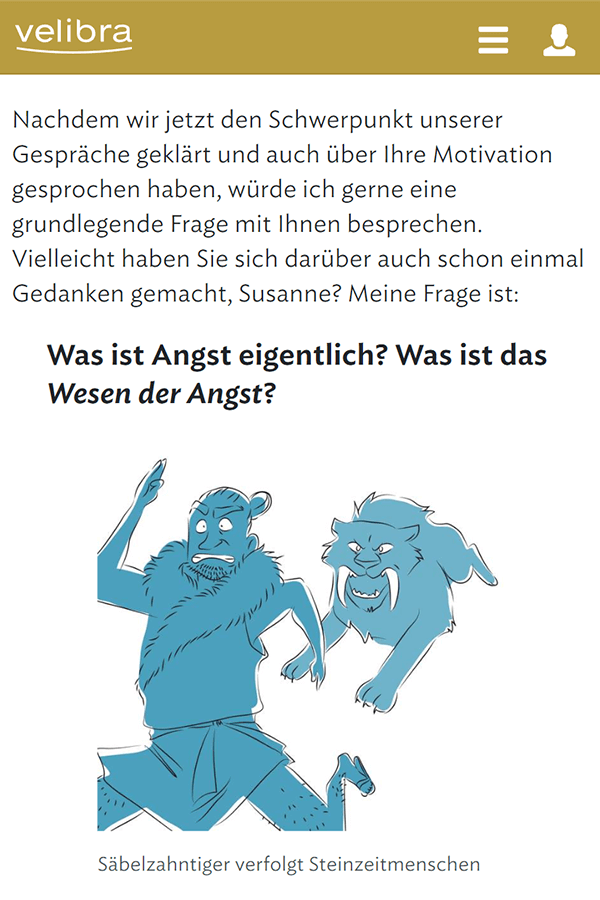 Screenshot: Was ist Angst? Ängste verstehen.