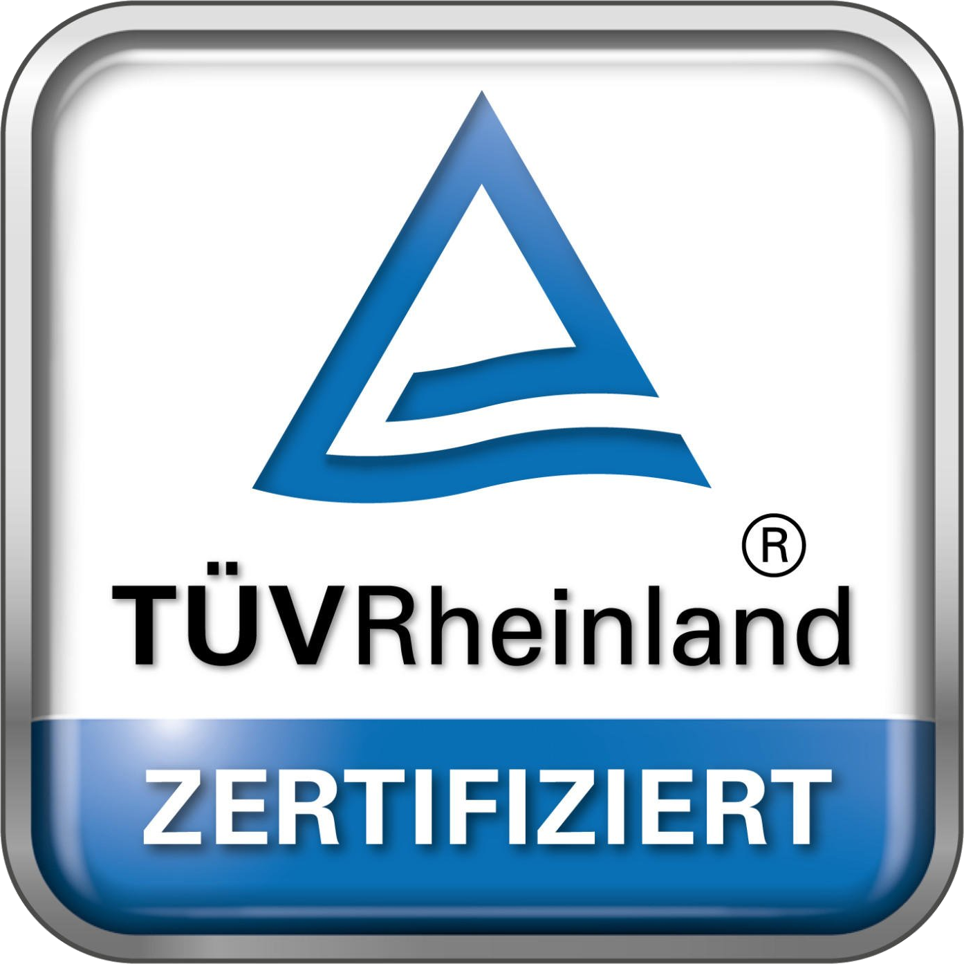 Zertifiziert durch den TÜV Rheinland